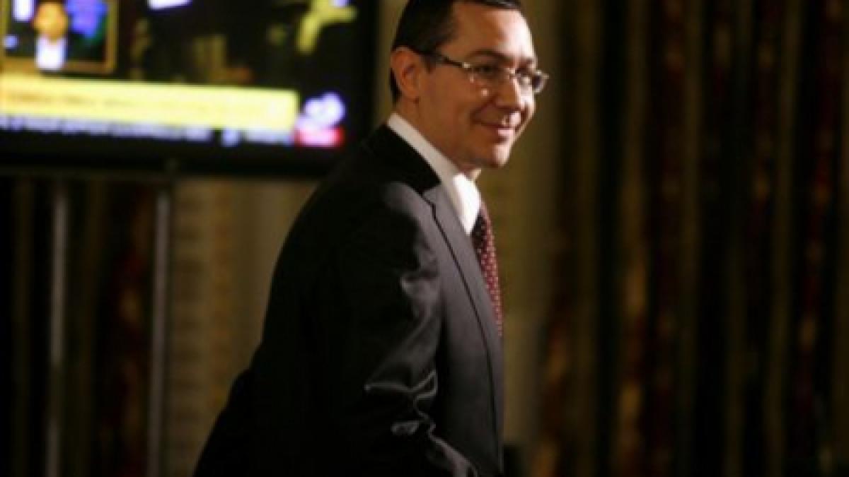 Ponta: USL va putea depune o nouă moţiune de cenzură, după 10 iunie, dacă nu trece aceasta