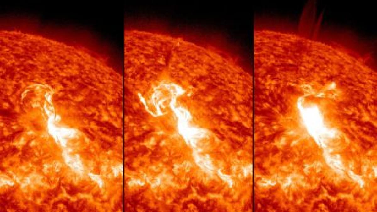 Uriaşă explozie pe suprafaţa Soarelui. NASA: Pământenii n-ar trebui să fie afectaţi, însă acesta e doar începutul