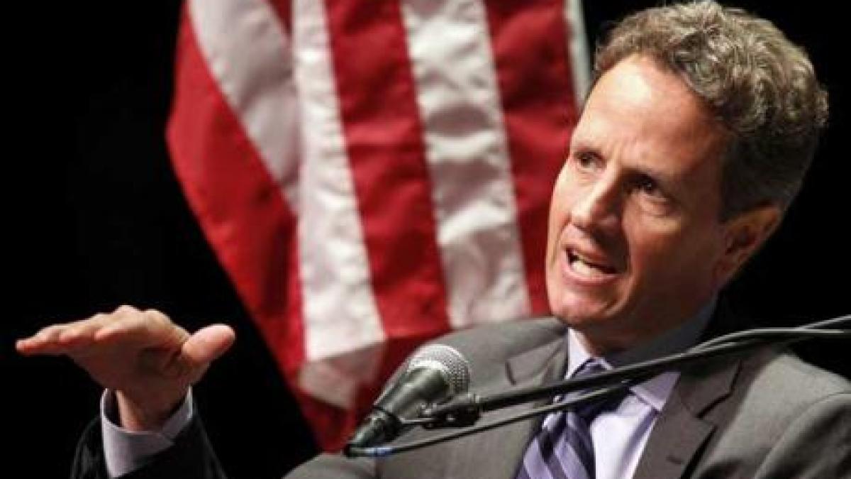 Geithner: SUA joacă un rol central în susţinerea Europei în timpul crizei datoriilor