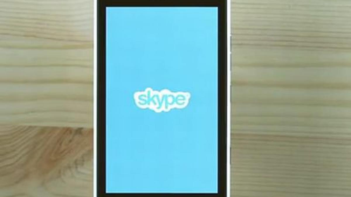 Microsoft a lansat prima aplicaţie Skype pentru telefoanele cu Windows Phone