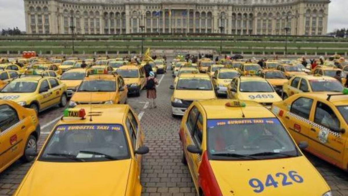 Mitinguri de amploare ale taximetriştilor, astăzi în Capitală. Vezi pe ce străzi se va restricţiona traficul