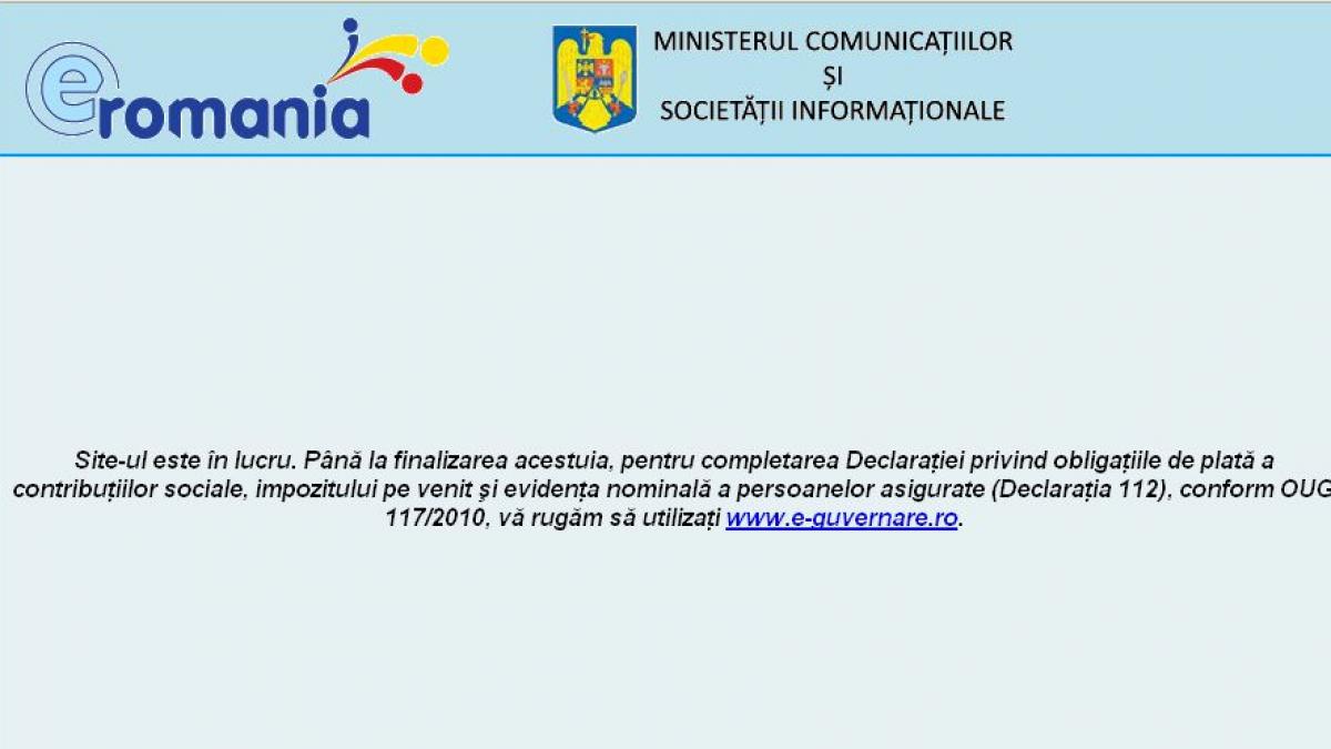 Ce credeţi că s-a ales de portalul e-România, cel mai îndrăzneţ proiect IT de jumătate de miliard de euro?