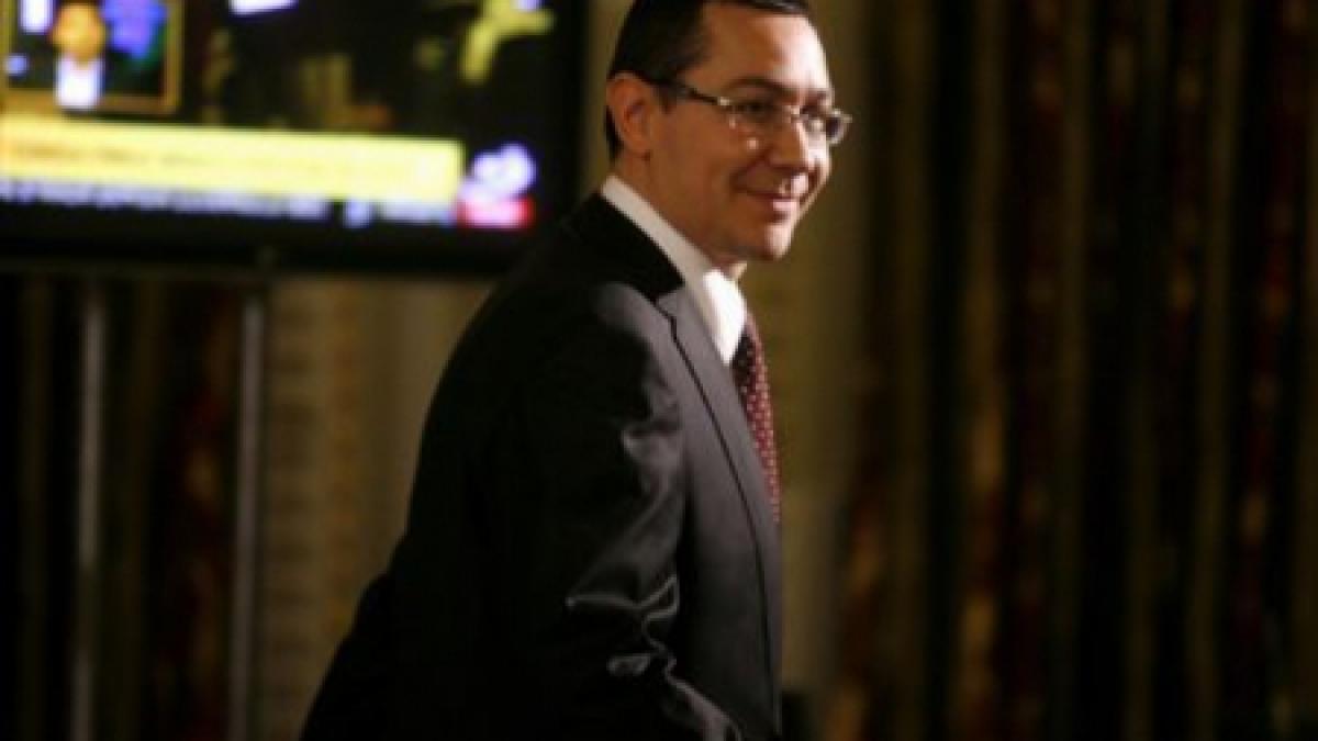 Ponta: Lista cu propunerile pentru miniştri va fi prezentată de 1 mai