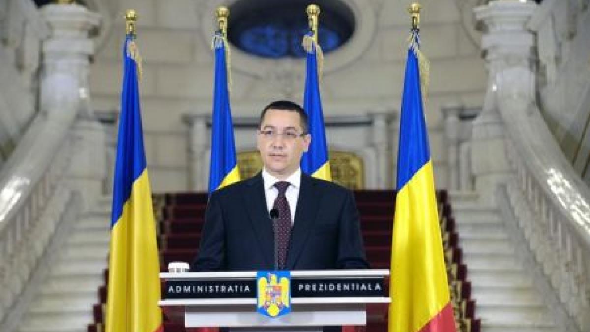 Vezi posibila structură a Guvernului Ponta