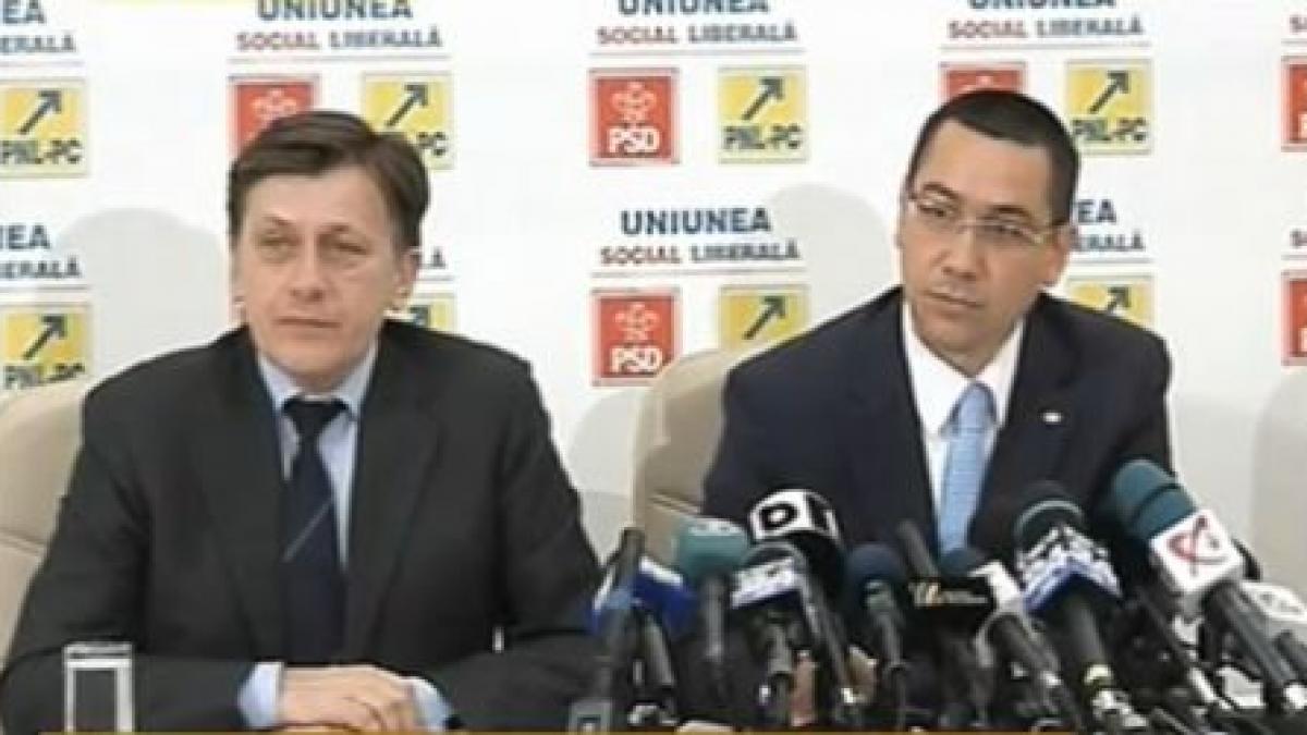 Criterii pentru miniştrii din cabinetul Ponta: experienţă, competenţă şi integritate