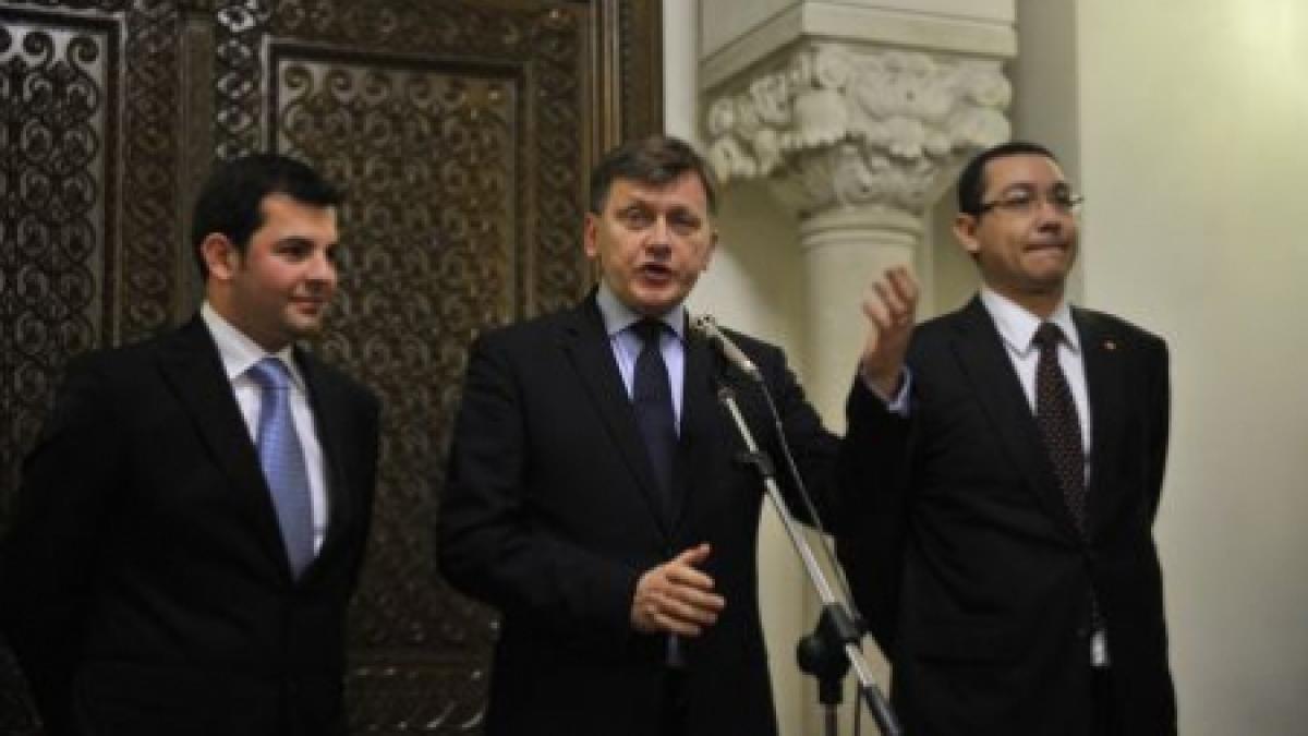 Victor Ponta: Există un singur nume sigur, cel al lui Daniel Constantin. Restul listei o veţi afla diseară