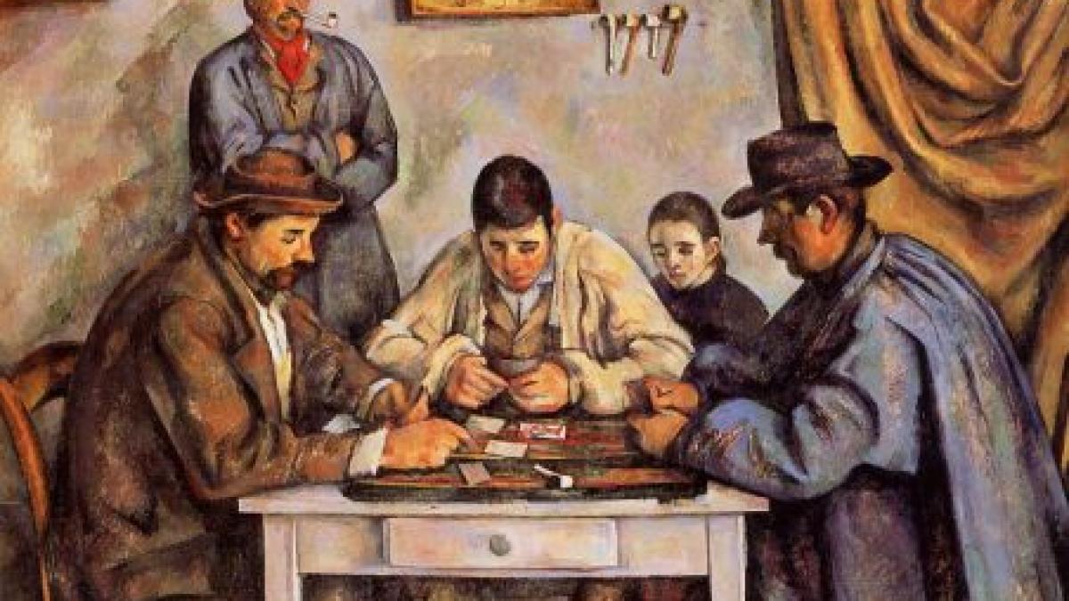 O acuarelă de Paul Cezanne, vândută pentru 19 milioane de dolari, la New York