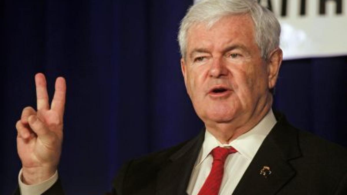 Republicanul Newt Gingrich a abandonat cursa pentru Casa Albă