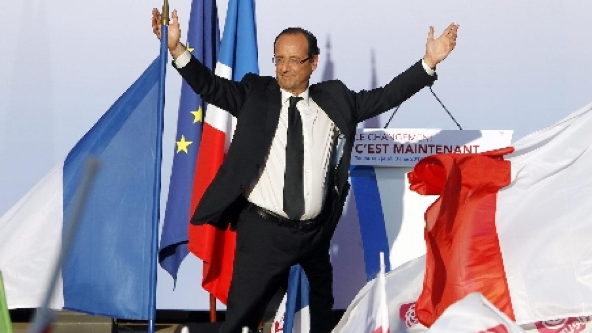 Rezultate finale: Francois Hollande, preşedintele ales al Franţei, a obţinut 51,62% din voturi