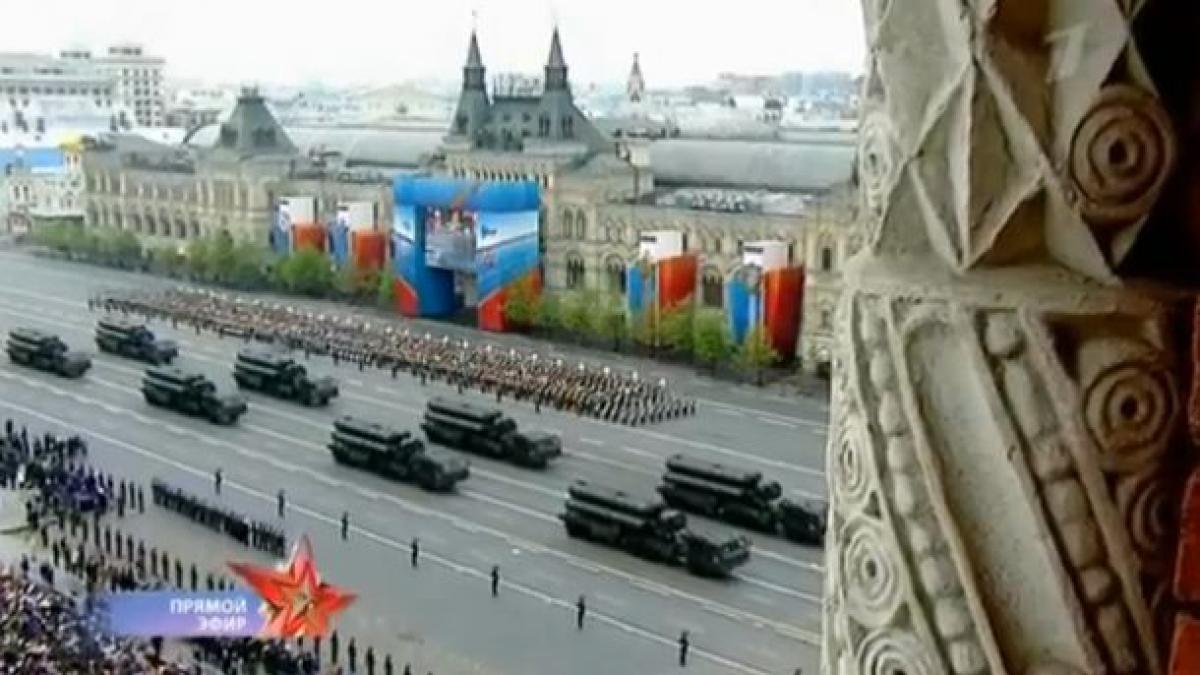 E sărbătoare în Rusia. Ziua Victoriei, celebrată la Moscova printr-o paradă militară impresionantă