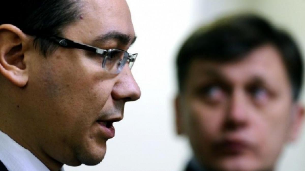 Ponta: E obligaţia Guvernului să facă rectificare bugetară ca să transfere la Ministerul Finanţelor banii pentru pensii