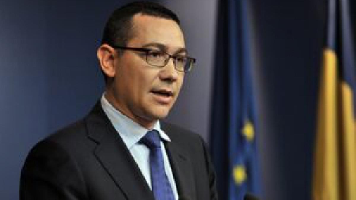 Ponta: Am discutat cu Finanţele, săptămâna viitoare s-ar putea da o soluţie pentru TVA la drepturi autor