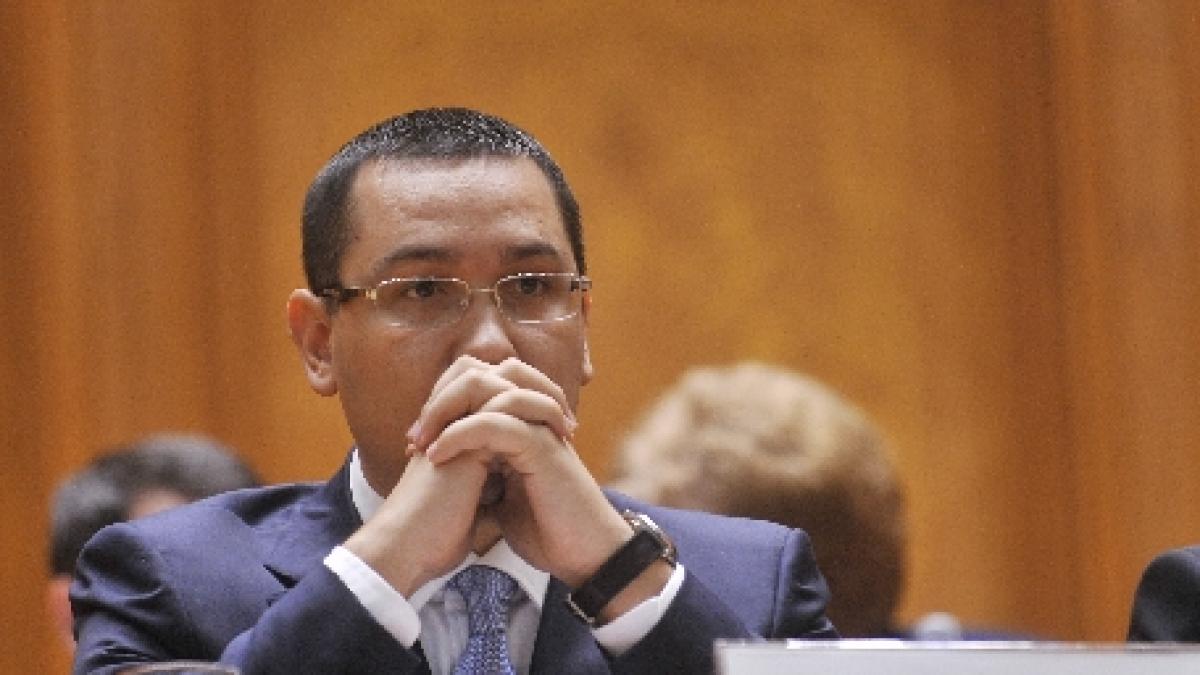 Victor Ponta îl acuză pe Traian Băsescu de lobby în favoarea unei companii în proiectul Roşia Montană