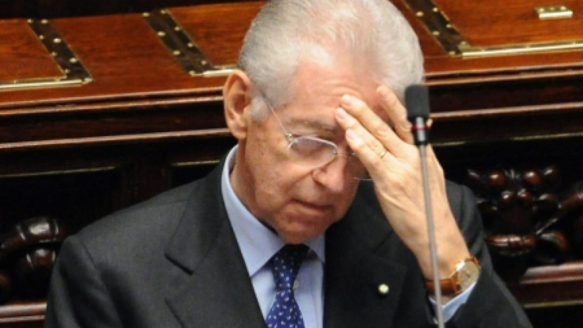 Premierul italian, Mario Monti, ameninţat cu moartea prin scrisori. Cine este autorul