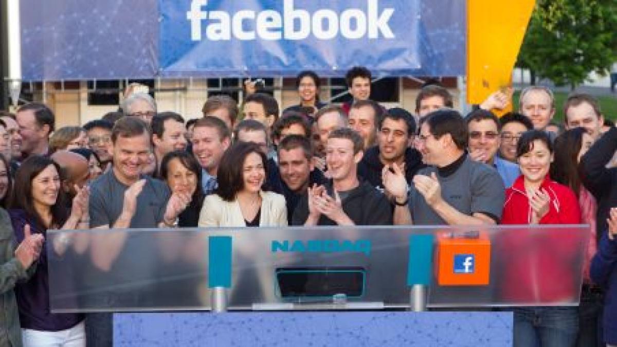 Facebook, un succes pe bursă. Vezi cu cât au urcat cele mai căutate acţiuni ale anului