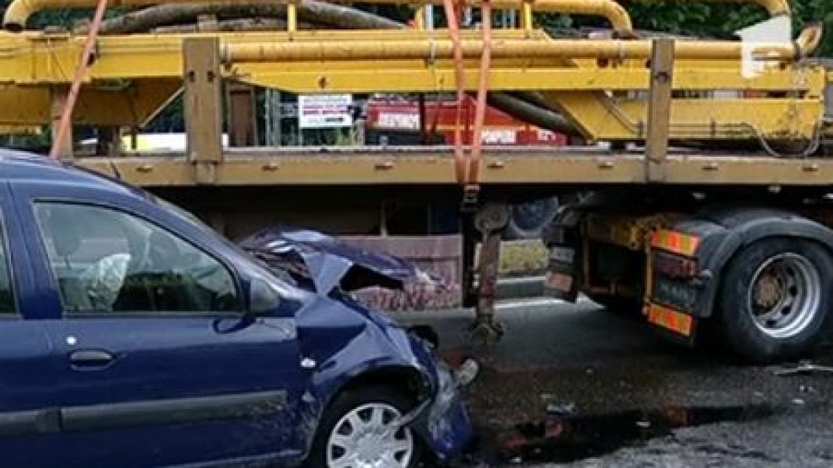 Grav accident rutier urmat de un scandal monstru pe centura Capitalei. 7 persoane au fost rănite