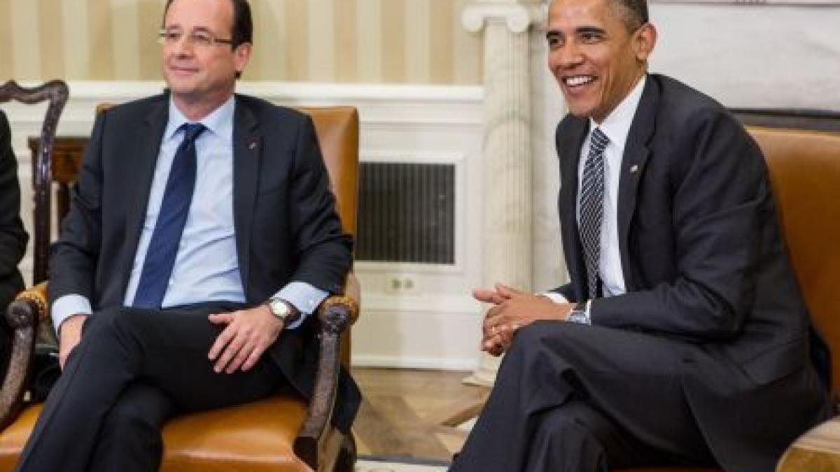 Obama, la întrevederea cu Hollande: Summitul G8 se va axa pe stimularea creşterii economice