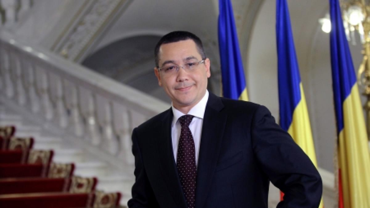 Ponta: Prioritate la finanţare pe fonduri structurale de coeziune vor avea proiectele care crează locuri de muncă