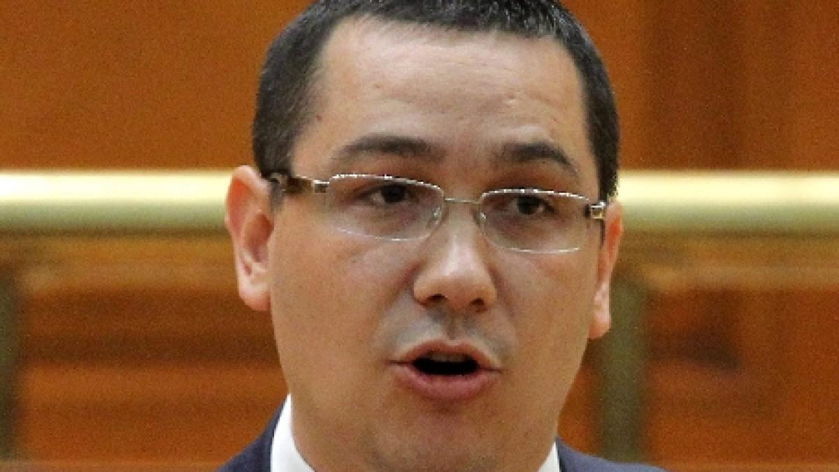 Victor Ponta: Cine greşeşte politic să treacă în opoziţie şi să răspundă pentru abuzurile săvârşite