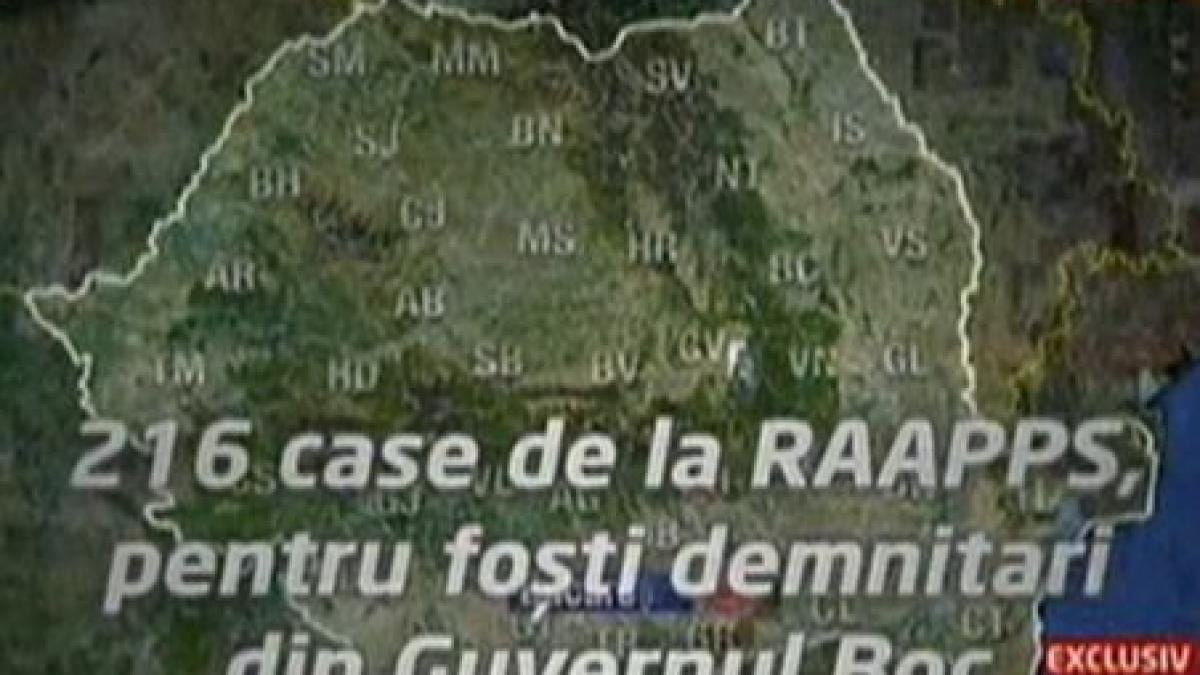 Vezi aici cine sunt chiriaşii de lux din casele statului. Totul despre caracatiţa RAAPPS