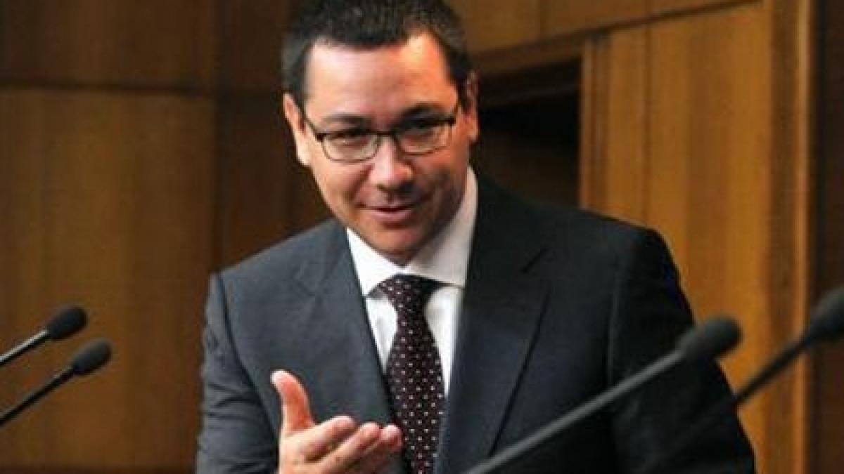 Ponta: PDL va lua sub 10% la locale, scorul politic al USL va fi peste 50%