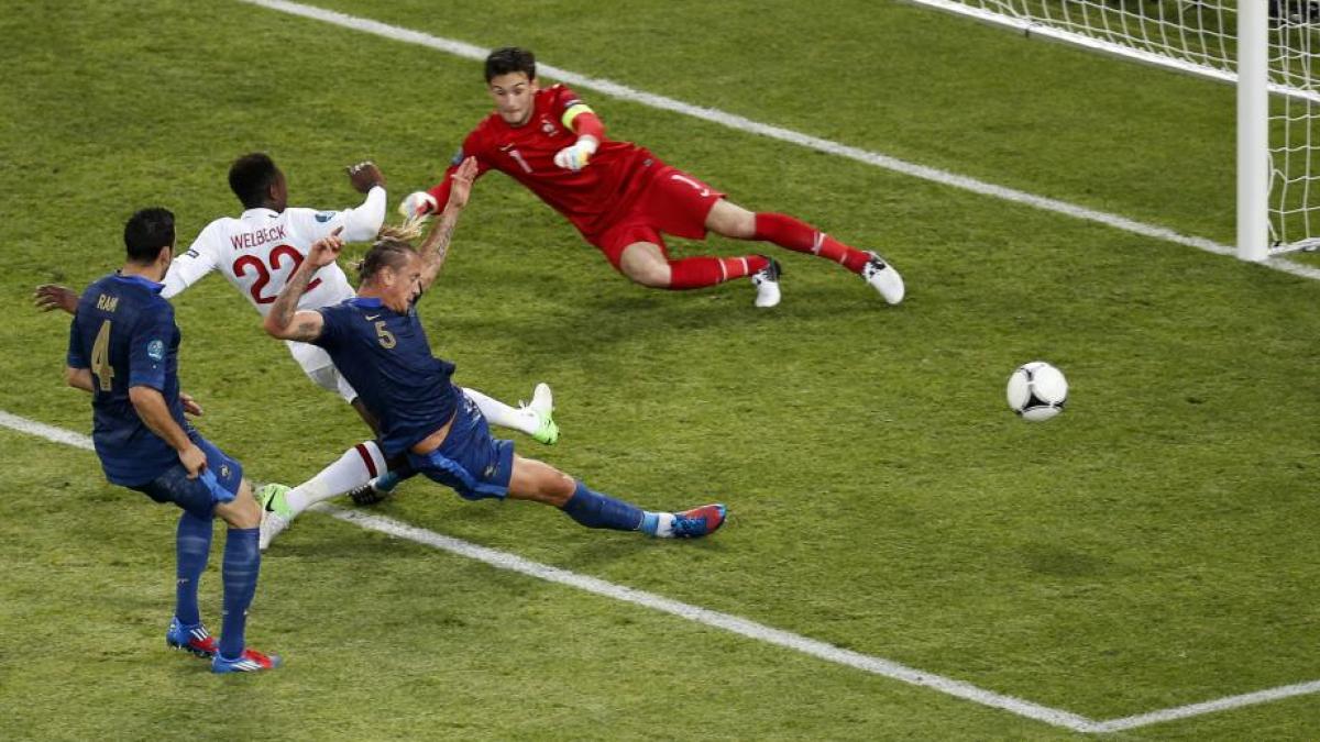 Franţa şi Anglia au remizat, scor 1-1, în primul lor meci de la EURO 2012