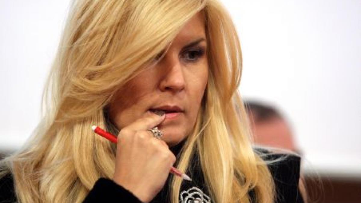 Elena Udrea a decis să îşi dea demisia de la conducerea PDL Bucureşti. Vasile Blaga preia şefia organizaţiei