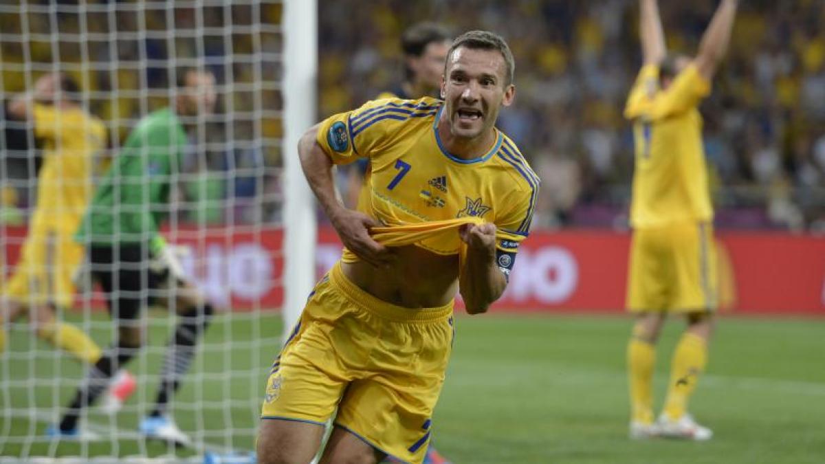 Ucraina învinge Suedia cu 2-1 prin dubla lui Shevchenko