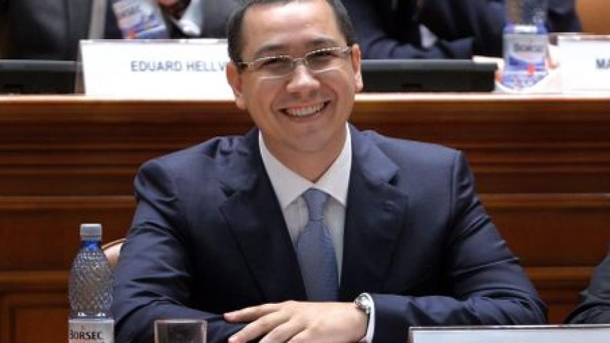 Ponta: Eu voi merge la summit. Nu renunţ, ar însemna să încalc eu decizia Parlamentului