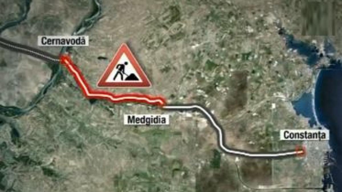 Autostrada Bucureşti-Constanţa e departe de finalizare. Mâine se împlinesc 11 ani de la începerea lucrărilor 