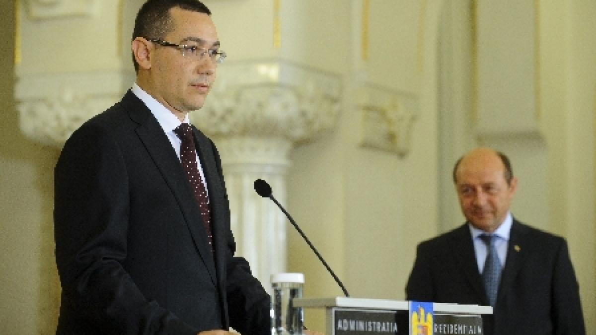 Ponta se întâlneşte din nou cu Băsescu, pe tema Consiliului European. Se vor vedea înainte de 25 iunie