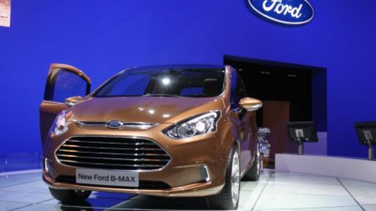 Ford lansează astăzi producţia modelului B-Max. Află când va intra maşina pe piaţă