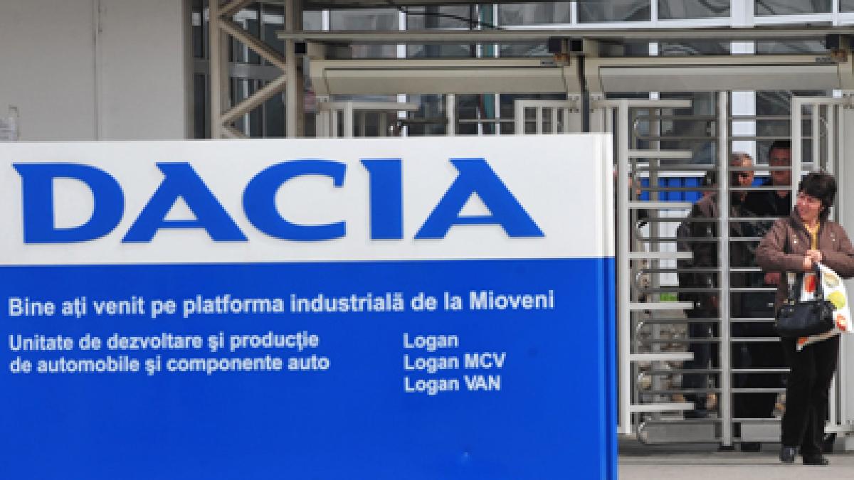 Rugineşte treaba la uzina Dacia de la Mioveni. Producţia a fost oprită, iar muncitorii au fost trimişi acasă