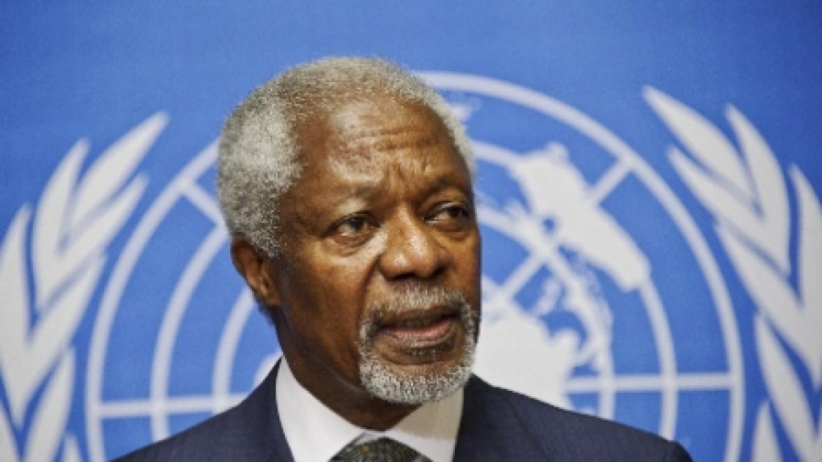 Kofi Annan: S-a ajuns la un acord privind tranziţia politică în Siria. Vor fi cooptaţi şi membri ai actualului regim