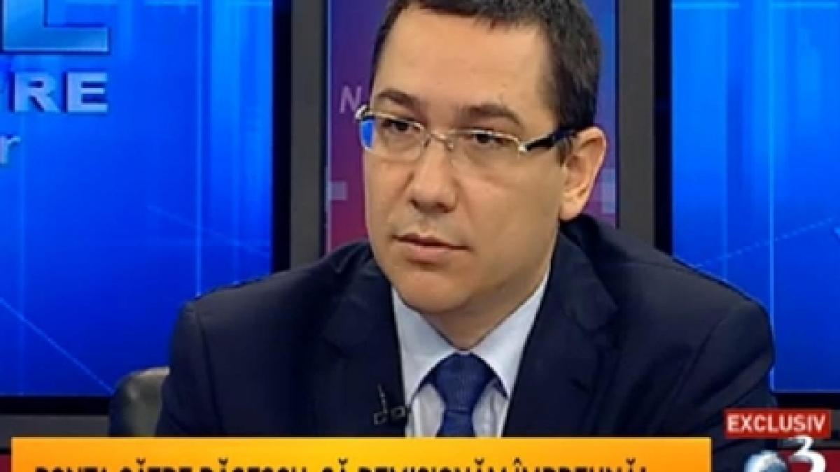 Victor Ponta către Traian Băsescu: Să demisionăm împreună!