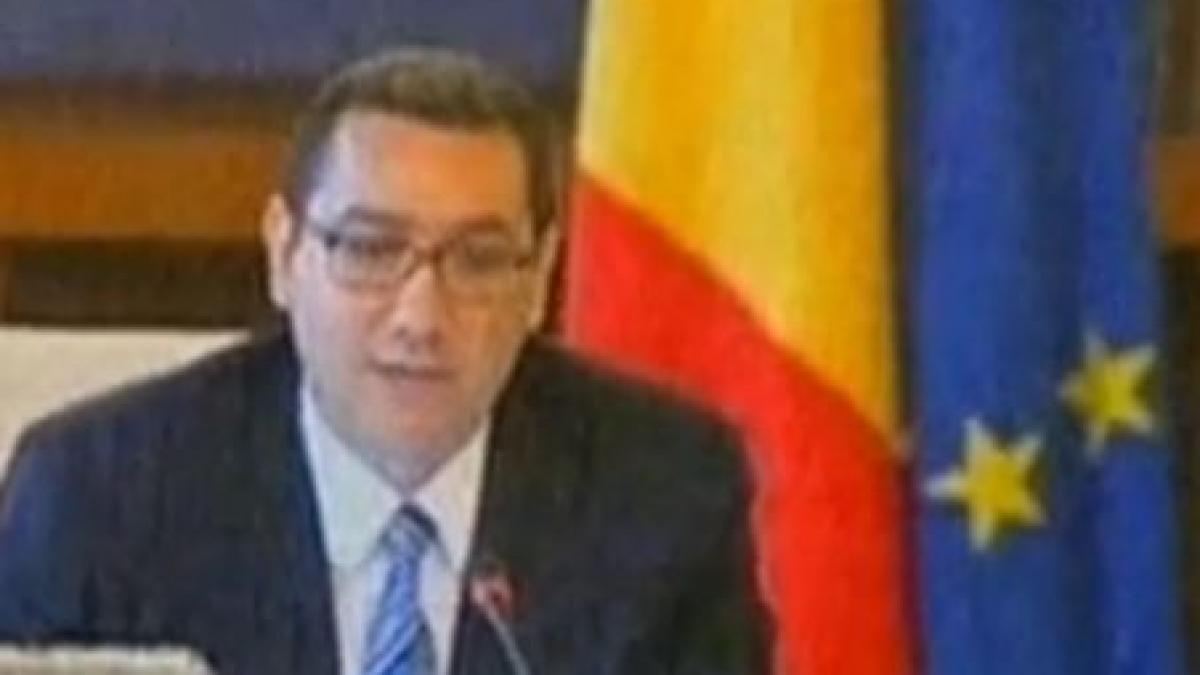 Victor Ponta confirmă: Am primit din partea lui Băsescu scrisoarea cu demisia, este o isterie naţională 