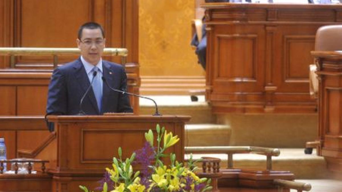 Ponta, către Blaga: E greu să fii în opoziţie când preşedintele ţării te sprijină. Fiecare îşi alege stăpânul