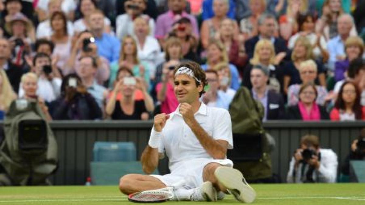 Federer a câştigat pentru a şaptea oară turneul de la Wimbledon