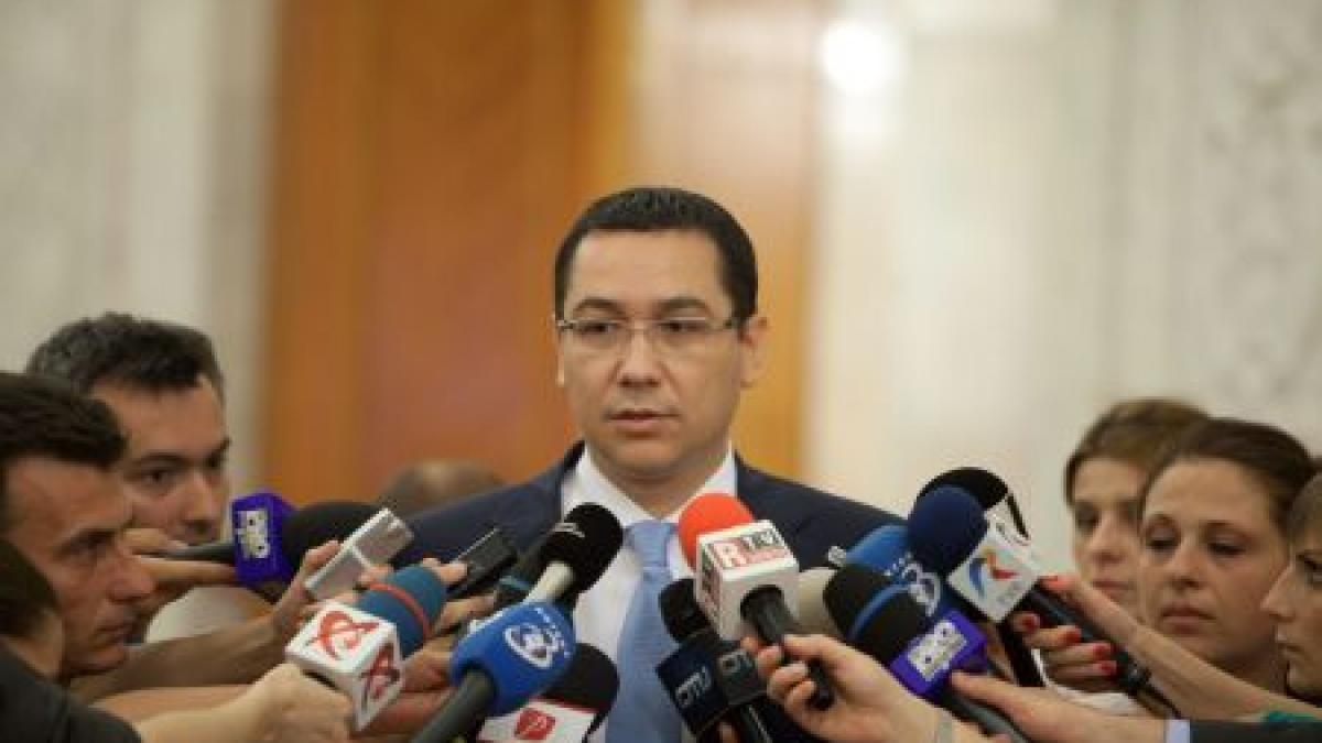 Victor Ponta a revenit asupra deciziei: Vicepreşedintele INS este repus în funcţie, iar Cosmin Sabo este demis