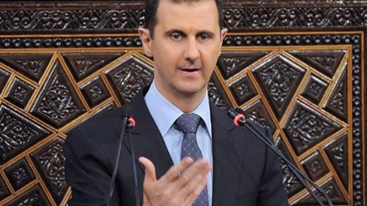 Bashar Al-Assad acuză SUA că sprijină grupurile de rebeli din Siria