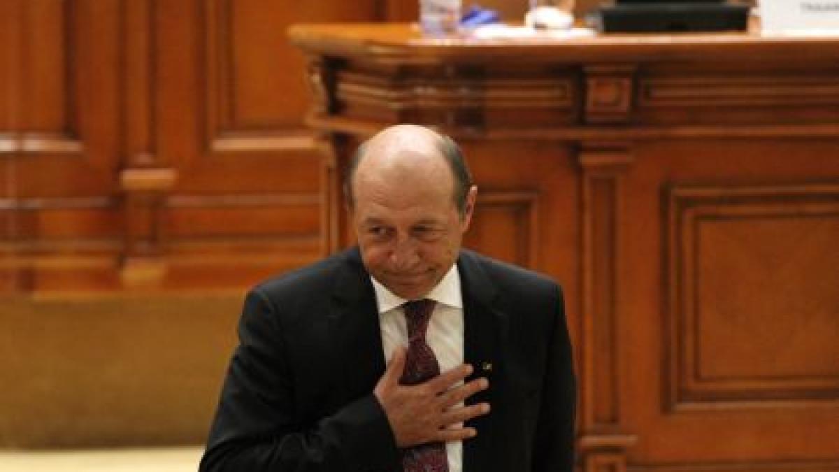 Când a fost Traian Băsescu cinstit? 