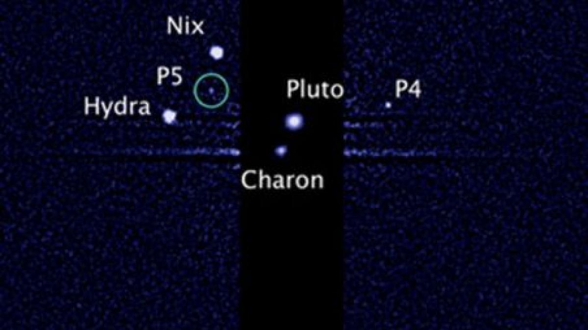 Un al cincilea satelit al planetei Pluto, descoperit cu ajutorul telescopului Hubble  