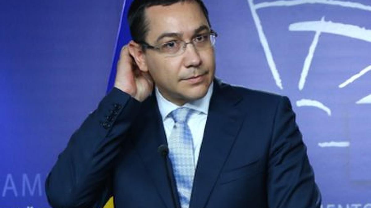 Victor Ponta: Am înţeles îngrijorările Comisiei Europene, care sunt legitime