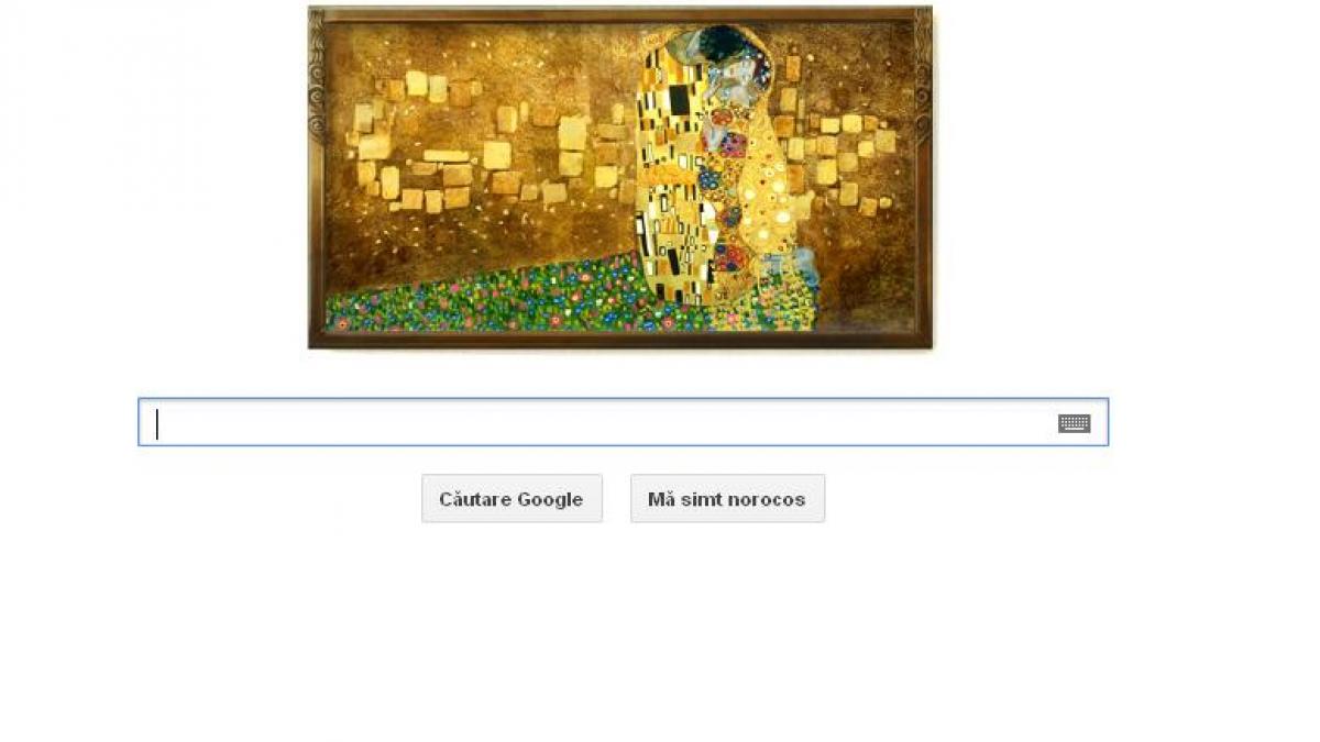 Google marchează împlinirea a 150 de ani de la naşterea pictorului Gustav Klimt