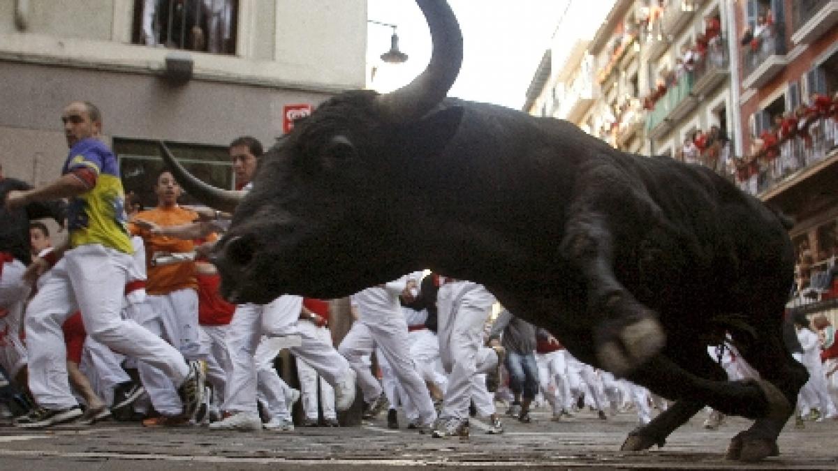 Pamplona. 38 de persoane au fost rănite în cadrul Festivalului tradiţional San Fermin