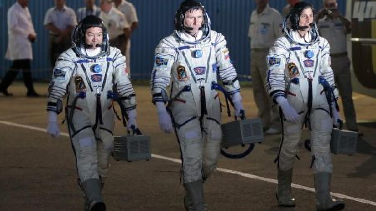 O capsulă Soyuz a fost lansată spre Staţia Spaţială Internaţională. O americancă va prelua comanda ISS