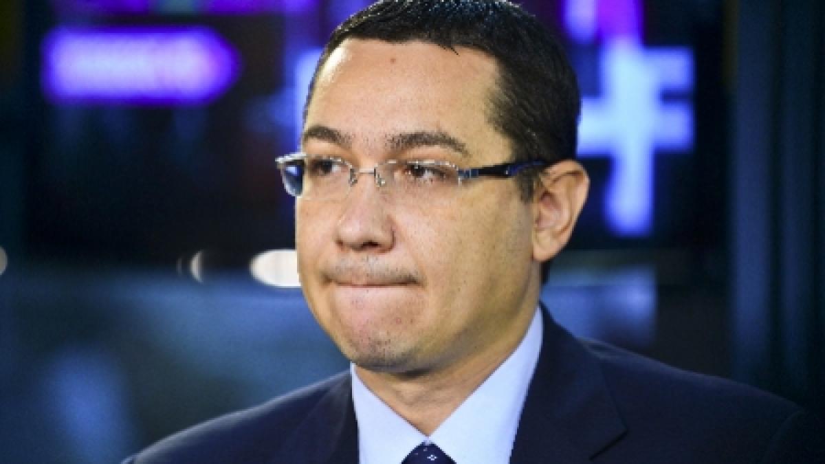 Ponta: Singura comisie care m-a convocat a stabilit că n-am plagiat