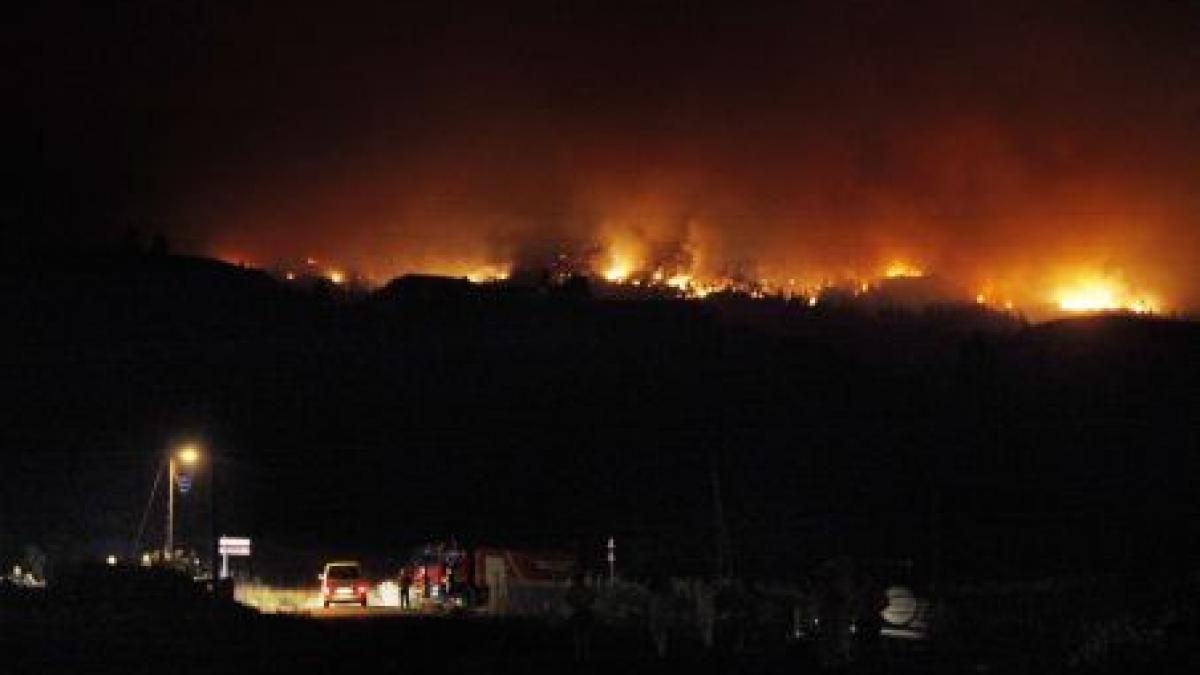 1.800 de persoane, evacuate din cauza unui incendiu, în Tenerife 