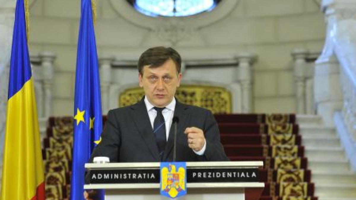 Antonescu: Sunt gata să-mi asum responsabilitatea pentru cele 8 zile de când mă aflu la Cotroceni