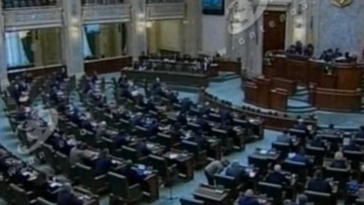 OUG privind funcţionarea CCR, admisă de Senat în varianta Camerei Deputaţilor